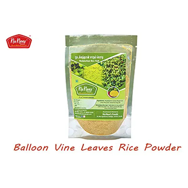 NaNees Foods Balloon Vine Mudakathan Rice Powder-1